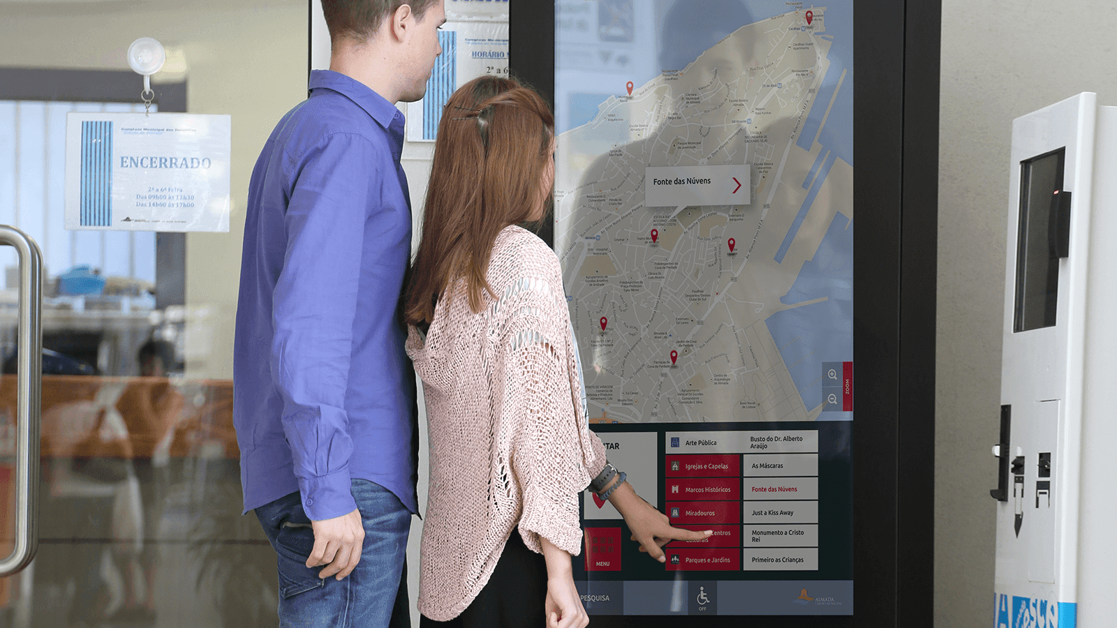 Interactive Wayfinding Kiosk