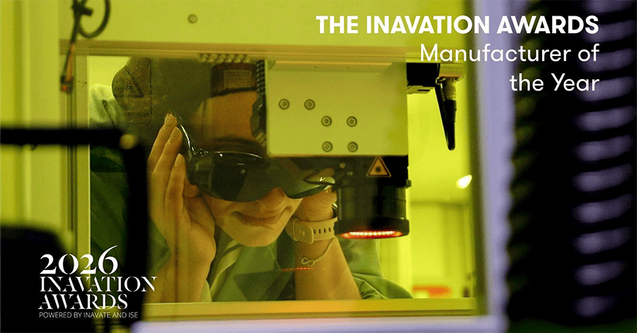 Inavation Awards 2026: Finalist for Manufacturer of the Year Inavation Awards 2026: Finalist for Manufacturer of the Year