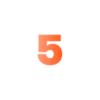 5-finger Multi-touch Capability