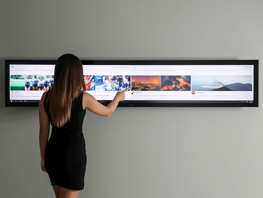 Stretched Touchscreens