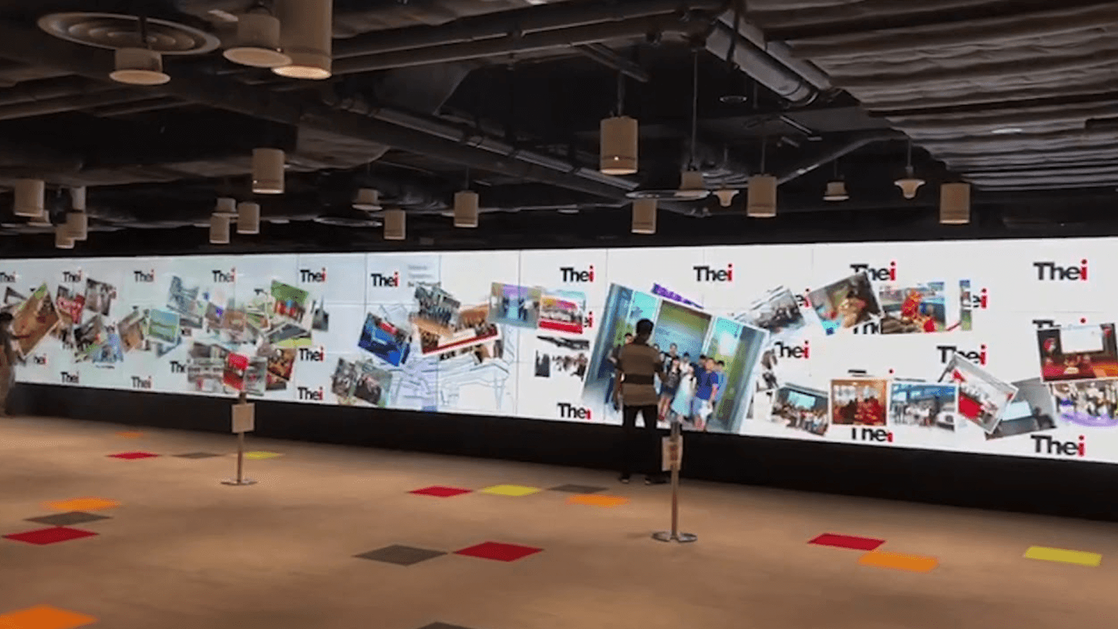 SKIN ULTRA massive interactive wall in Hong Kong 