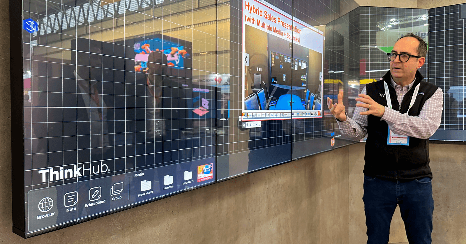 DISPLAX and T1V Partner to Showcase Innovative Touchscreen Collaboration Solutions at InfoComm 2025